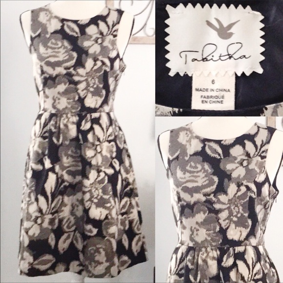 Anthropologie Dresses & Skirts - Anthropologie Tabitha Fit & Flare Textured Dress 6